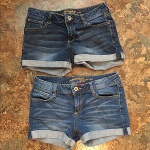 2 pair shorts